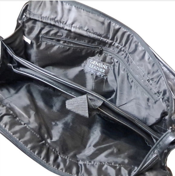 Genuine Leather Messenger Briefcase Bag/Organizer Large Capacity - Picture 4 of 16